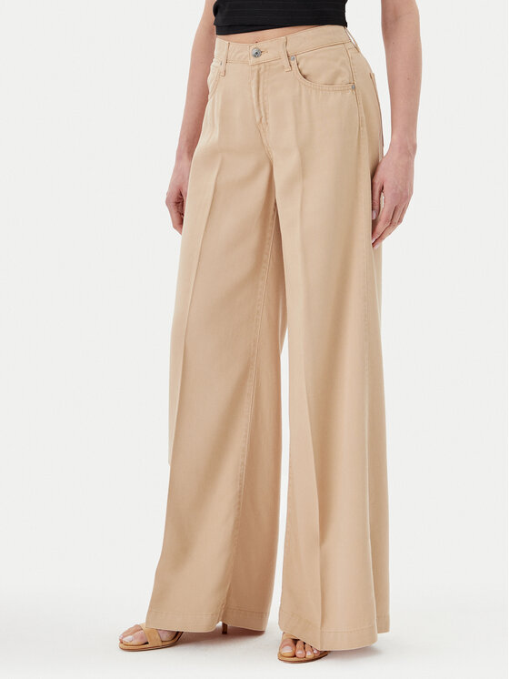 ViCOLO ViCOLO Blugi DD5043 Bej Wide Leg
