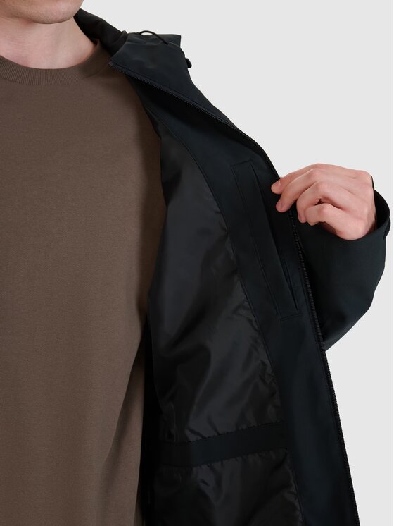 4F 4F Giacca di transizione 4FWSS25TTJAM703-20S Nero Regular Fit