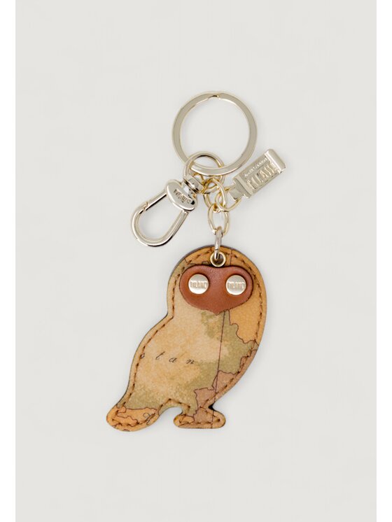 Alviero Martini Prima Classe Alviero Martini Prima Classe Portachiavi GUFO Beige