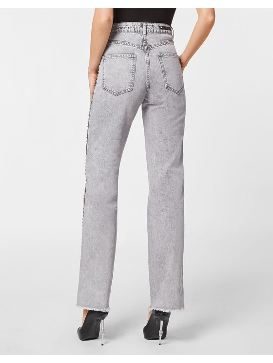 PHILIPP PLEIN PHILIPP PLEIN Jeansy 2281 Šedá
