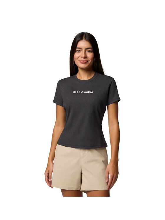 Columbia Columbia T-Shirt 210369 Czarny Regular Fit
