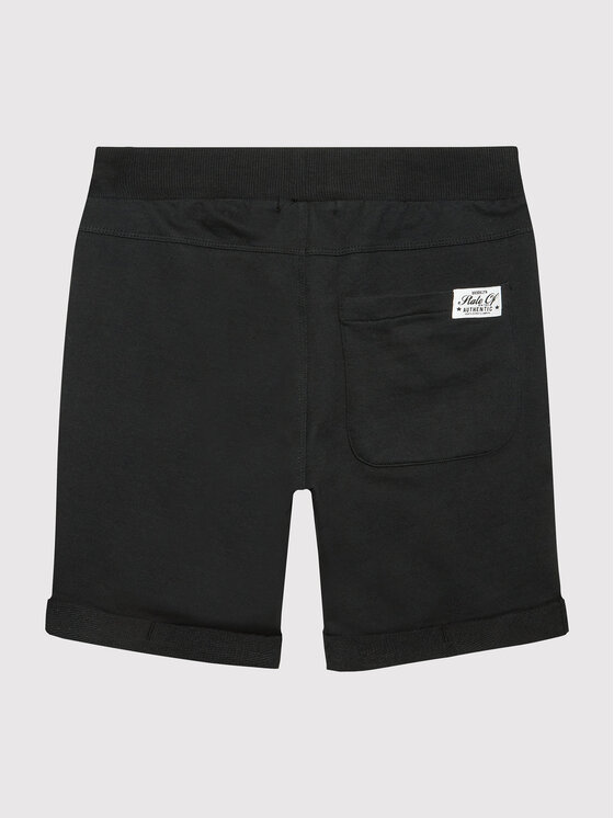 NAME IT NAME IT Αθλητικό σορτς 13201050 Μαύρο Regular Fit