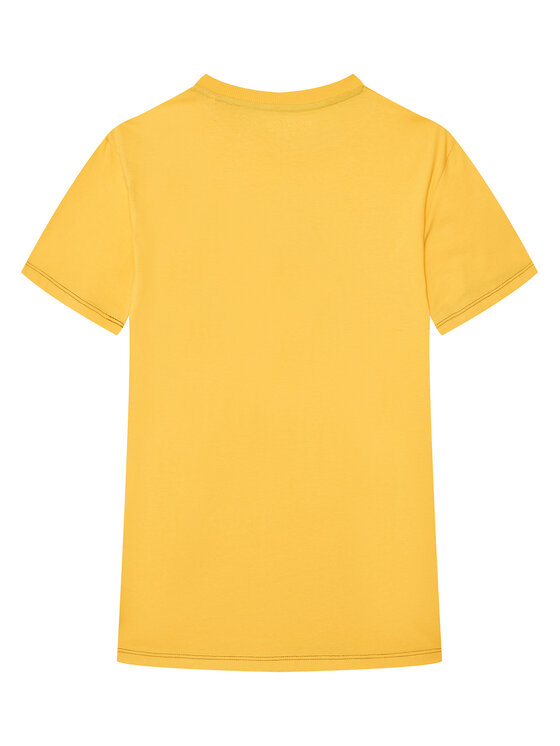 Guess Guess T-krekls L6GI06 K8HM4 Dzeltens Relaxed Fit