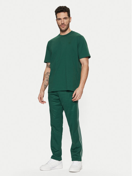 adidas adidas T-krekls Trefoil Series JD0680 Zaļš Regular Fit