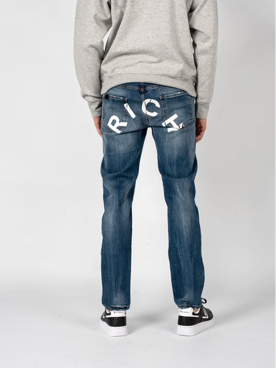 John Richmond John Richmond Jeansy RMA22268JE Modrá Regular Fit