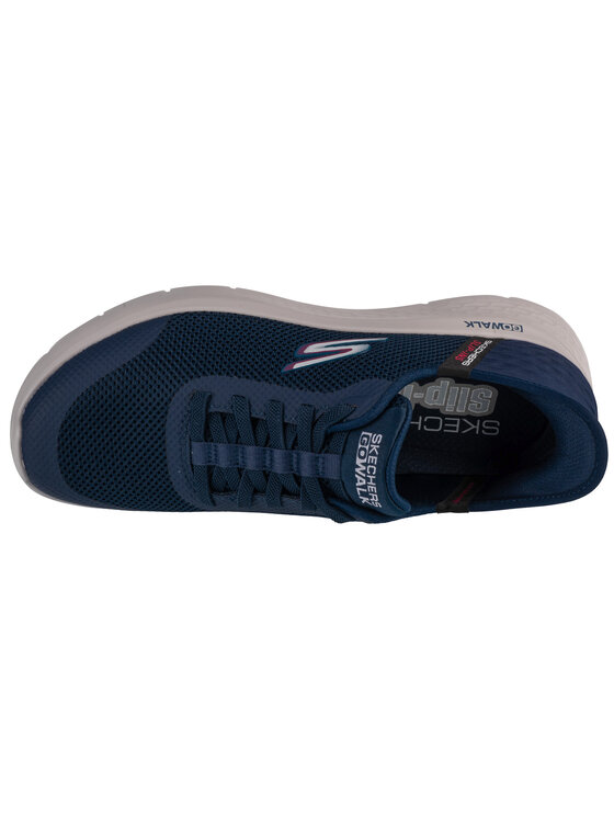 Skechers Skechers Sneakersy Slip-Ins: Go Walk Flex - Hands Up Granatowy