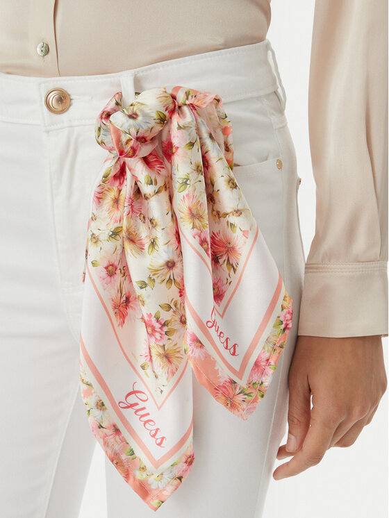 Guess Guess Τζιν W5GA91 W93CM Λευκό Skinny Fit