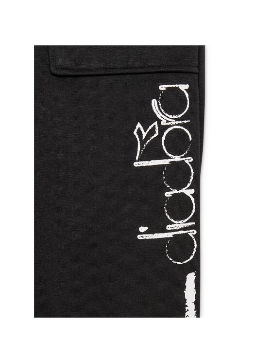 Diadora Diadora Spodnie dresowe JB. PANTS GRAFFITI Czarny Regular Fit