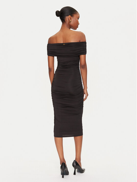 Marciano Guess Marciano Guess Koktel haljina 5GGK39 6259A Crna Regular Fit