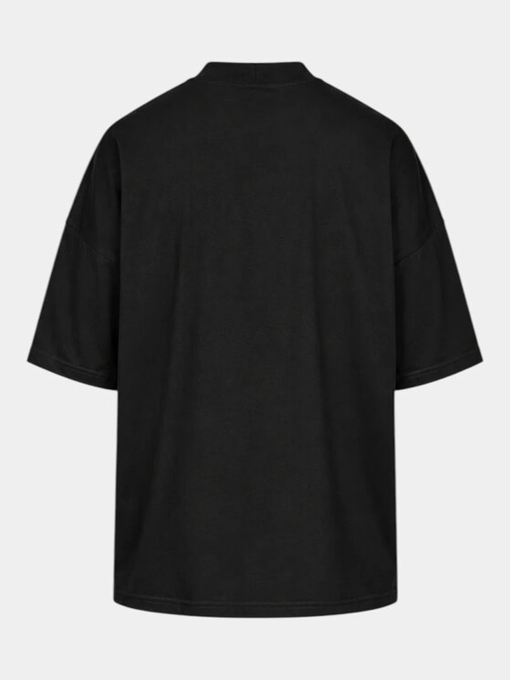 MADE BY SOCIETY MADE BY SOCIETY T-Shirt La Ligne - T17691 Czarny Basic Fit