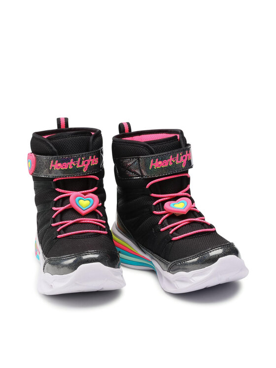 Skechers Skechers Trzewiki Love to Shine 302661L/BKHP Czarny