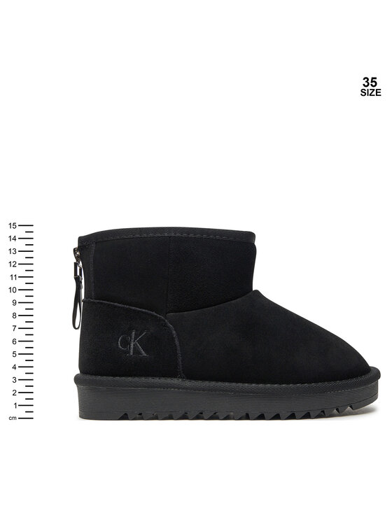 Calvin Klein Jeans Calvin Klein Jeans Μπότες Χιονιού Fur Boot V3A5-81036-0187 D Μαύρο