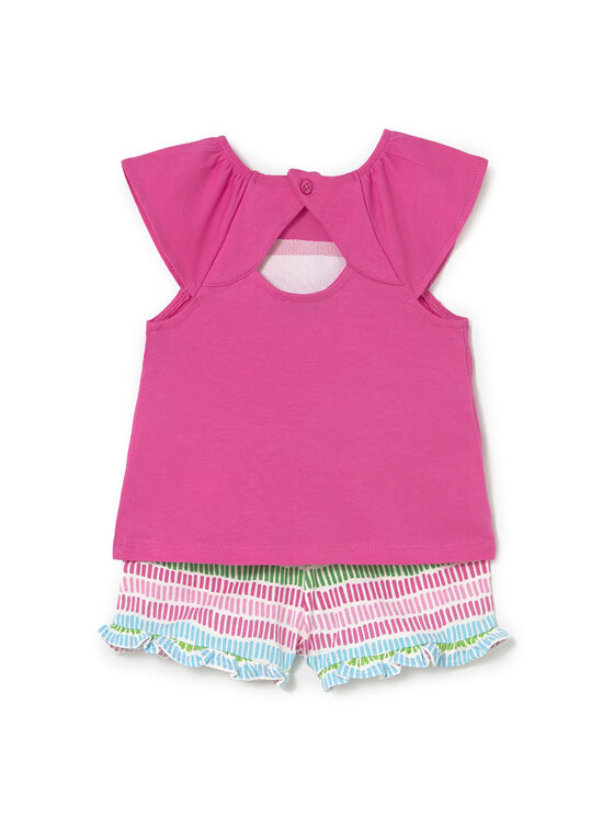 Mayoral Mayoral Set top i hlače 1233 Ružičasta Regular Fit