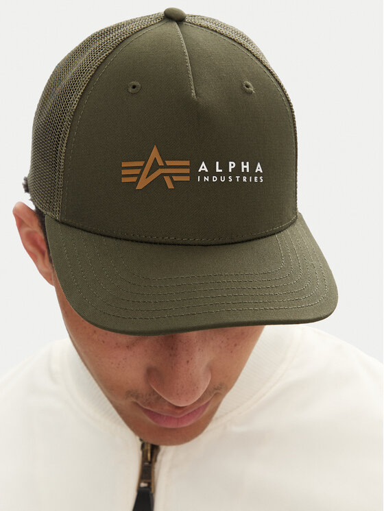 Alpha Industries Alpha Industries Cap Label 106901 Grün