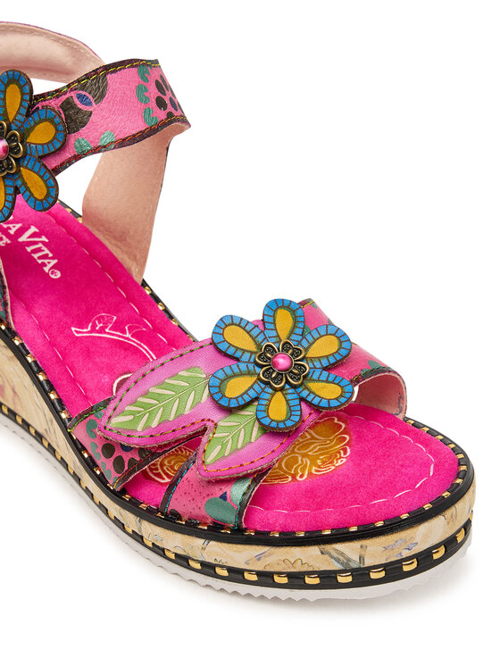 Laura Vita Laura Vita Босоніжки Ballon 08 Рожевий