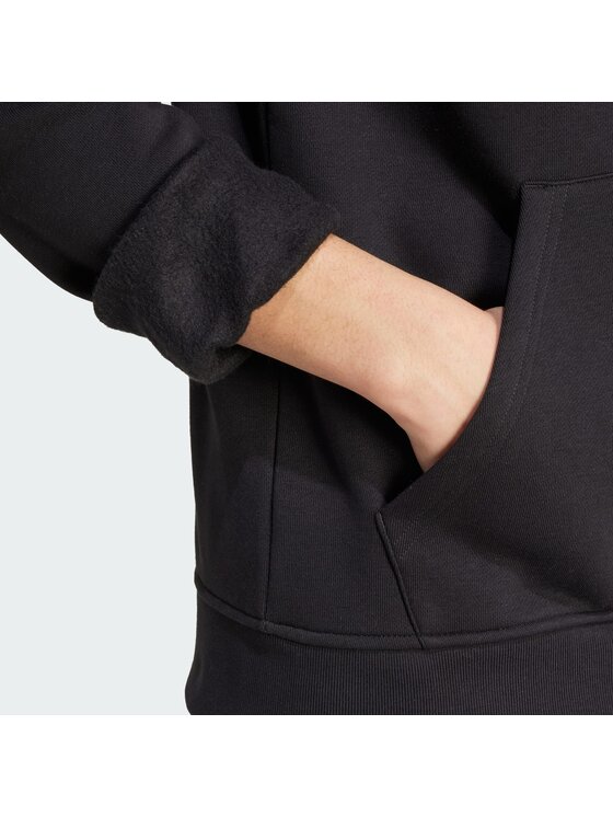 adidas adidas Μπλούζα Trefoil Essentials IW5791 Μαύρο Regular Fit