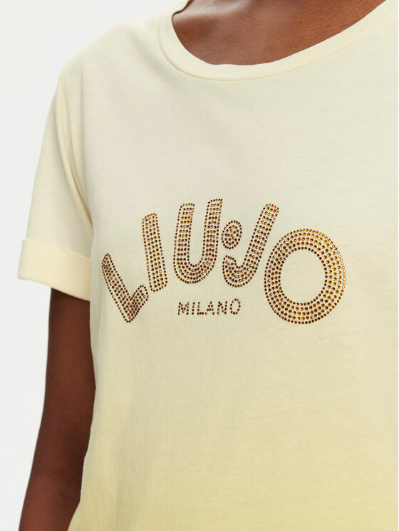 Liu Jo Liu Jo T-shirt TA5267 JS923 M9114 Giallo Regular Fit