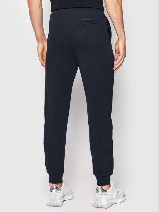 KARL LAGERFELD KARL LAGERFELD Spodnie dresowe 705893 500900 Granatowy Regular Fit