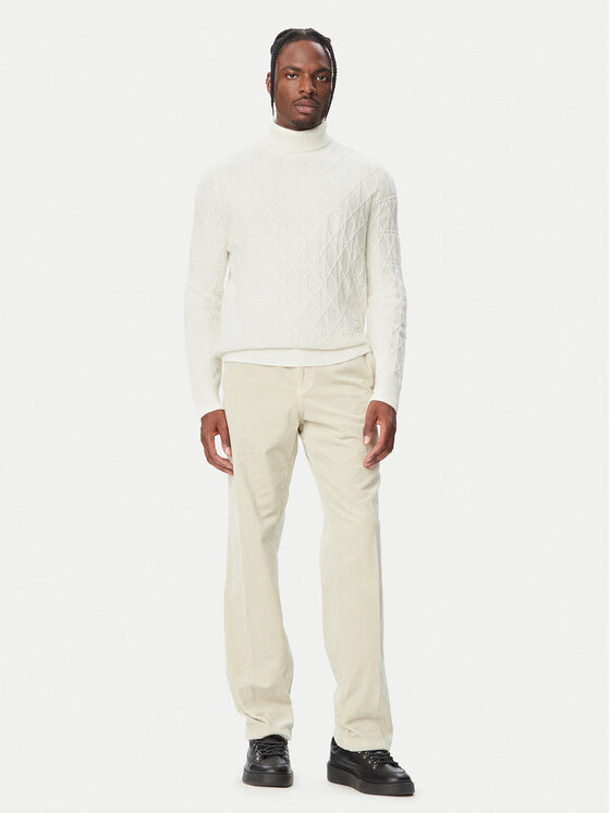 KARL LAGERFELD KARL LAGERFELD Текстилни панталони 265358 564827 Бежов Regular Fit