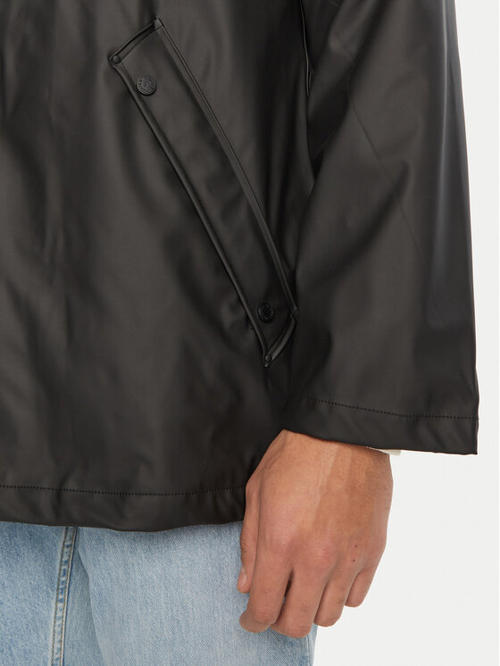Hunter Hunter Μπουφάν αδιάβροχο HARU0003242 Μαύρο Regular Fit