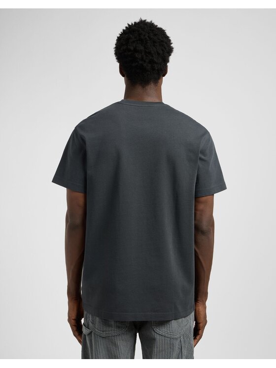 Lee Lee T-Shirt WW TEE Czarny Relaxed Fit