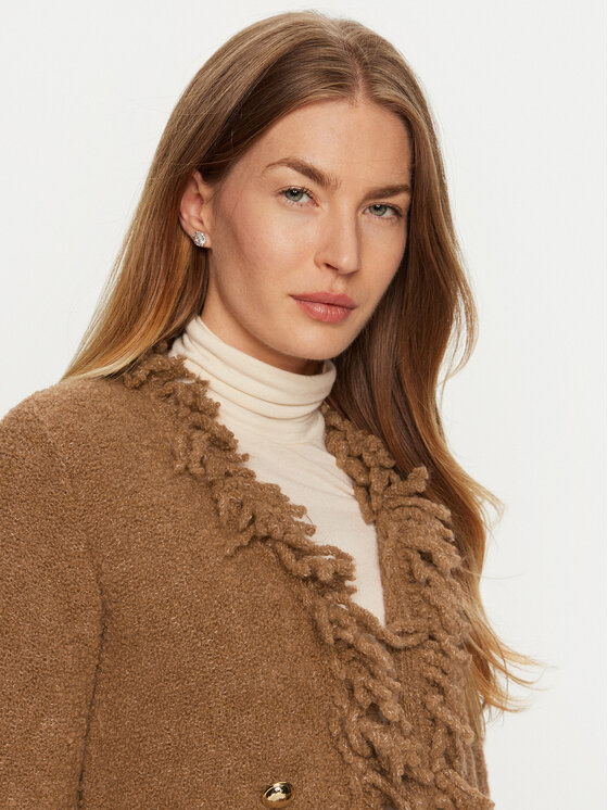 Marella Marella Kardigan Rovo 2423916104 Brązowy Regular Fit