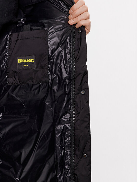 Blauer Blauer Μπουφάν χειμωνιάτικο 23WBLUK03009 Μαύρο Regular Fit
