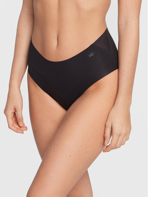 Triumph Triumph Klasikinės kelnaitės aukštu juosmeniu Flex Smart 10213145 Juoda