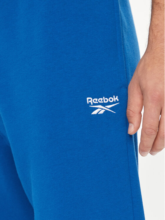 Reebok Reebok Spodnie damskie Small Logo Fleece 100202849 Niebieski Regular Fit