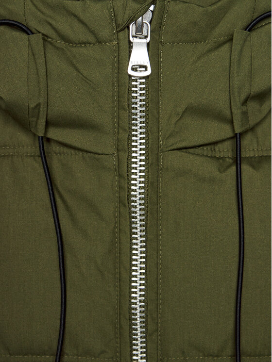 Sisley Sisley Зимно яке 23VFSN02J Зелен Regular Fit