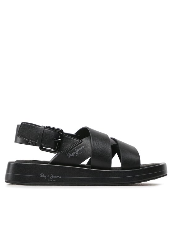 Sandale Pepe Jeans Summer Block PLS90578 Negru
