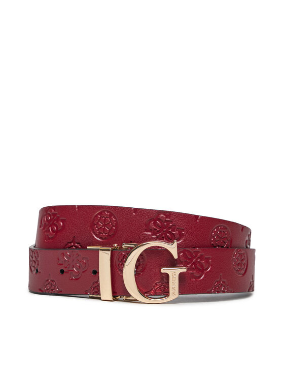 Guess Guess Damengürtel BW7861 P3430 Dunkelrot