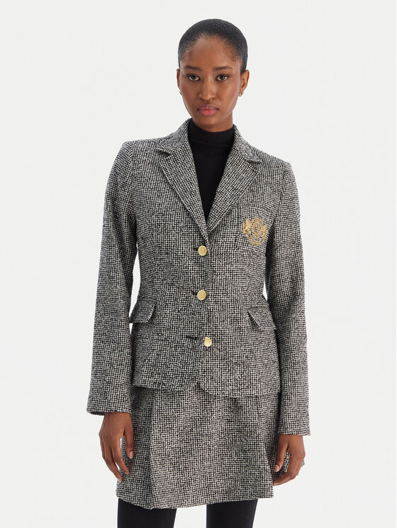 Tommy Hilfiger Marynarka WW0WW48786 Szary Slim Fit