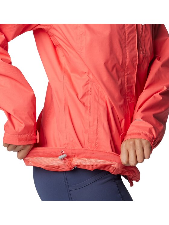 Columbia Columbia Kurtka przeciwdeszczowa 176007 Różowy Regular Fit