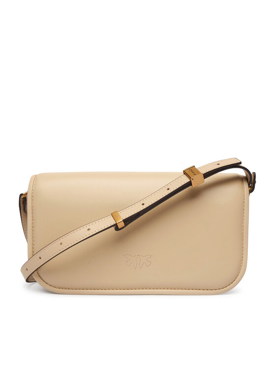 PINKO PINKO Rankinė Love Box Baguette Al 25-26 PLTT 105083 A26L Smėlio