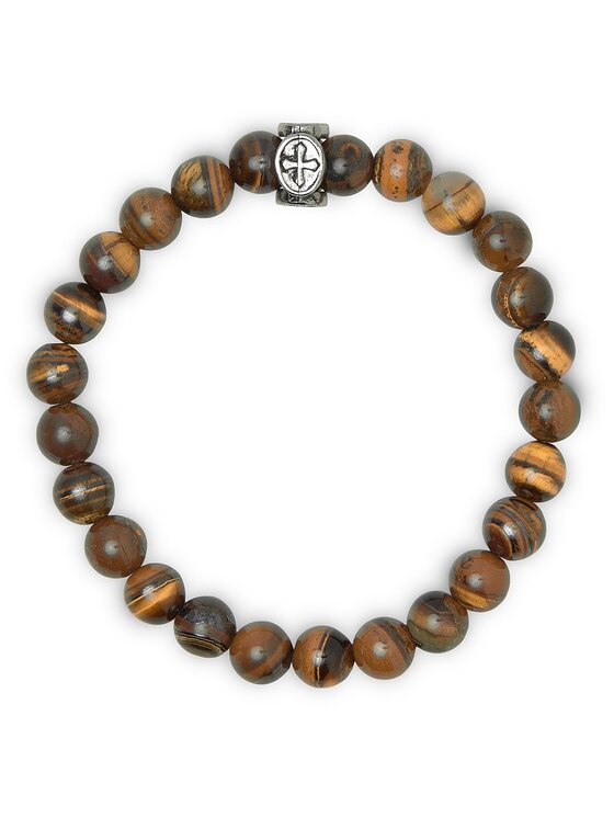 Bracciale 12197404 Marrone