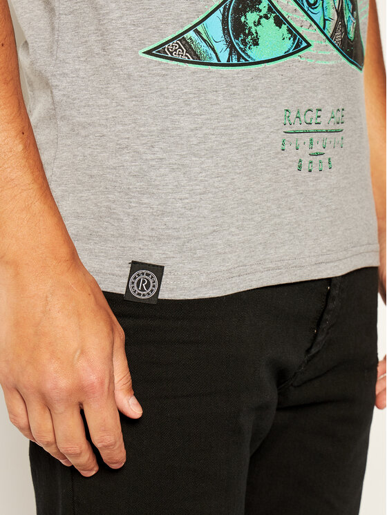 T-shirt Chors Symbol Grigio Regular Fit