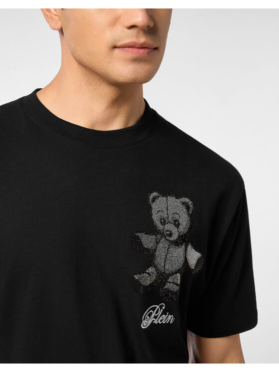 PHILIPP PLEIN PHILIPP PLEIN T-Shirt 27119 Czarny Regular Fit
