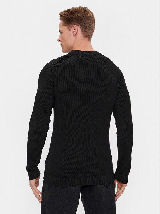 Calvin Klein Jeans Calvin Klein Jeans Sweter J30J324598 Czarny Regular Fit