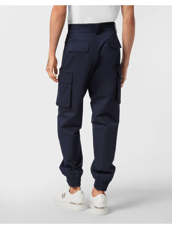 PHILIPP PLEIN PHILIPP PLEIN Joggers 25467 Blu scuro Jogger Fit