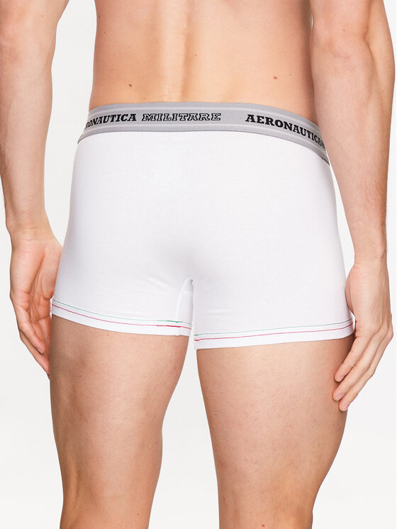 Aeronautica Militare Aeronautica Militare Set di 2 boxer AM1UBX003 Bianco