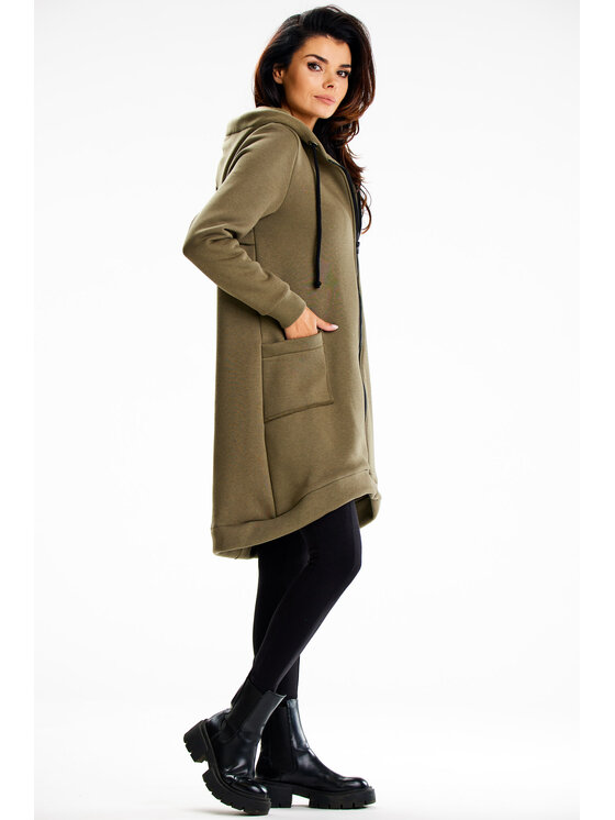 Infinite You Infinite You Bluza M334 Khaki Basic Fit