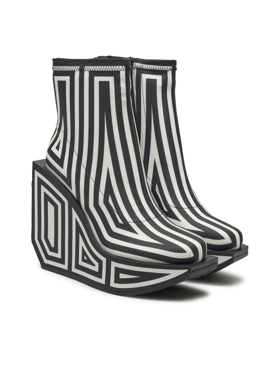 United Nude United Nude Botki Wa Bootie Hi 1087951082 Szary