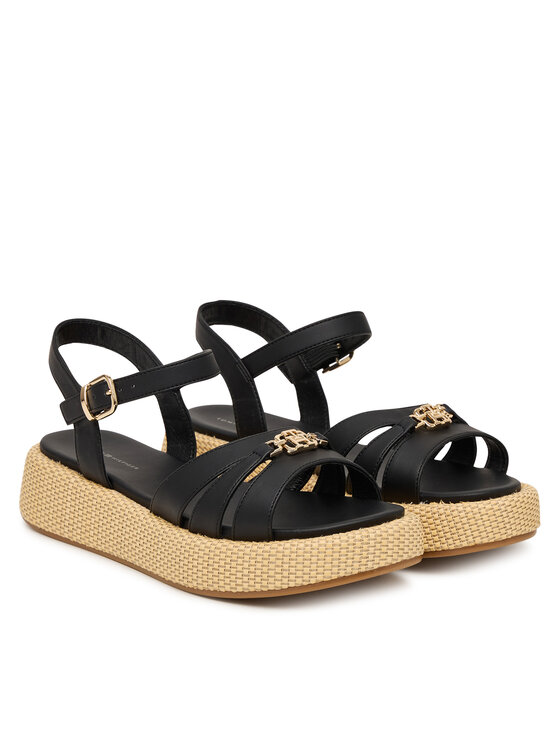 Tommy Hilfiger Tommy Hilfiger Sandále T3A2-34293-0326 Čierna