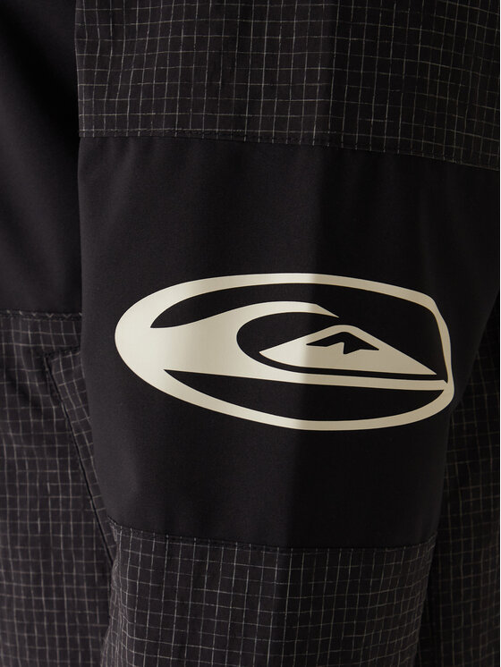 Quiksilver Quiksilver Geacă pentru snowboard Hight In The Hood JK EQYTJ03517 Negru Relaxed Fit