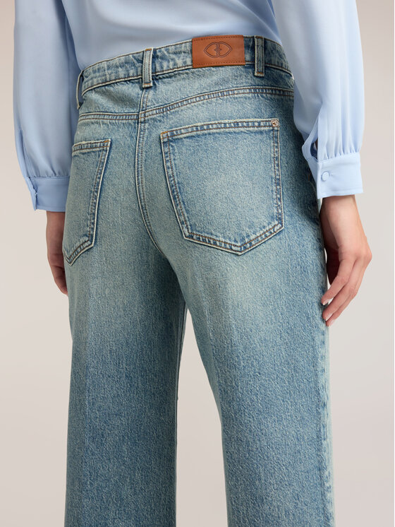 Motivi Motivi Jeans P489Q104725N004 Turchese Over Fit