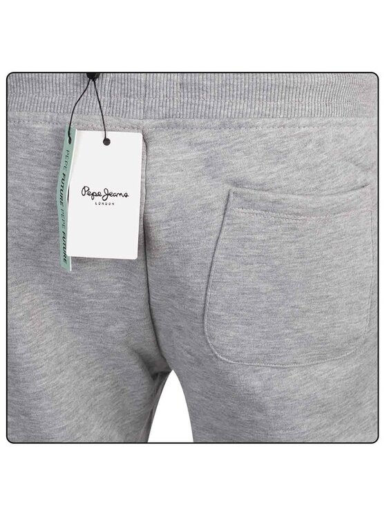 Pepe Jeans Pepe Jeans Kalhoty z materiálu PM211620 933 Šedá Regular Fit
