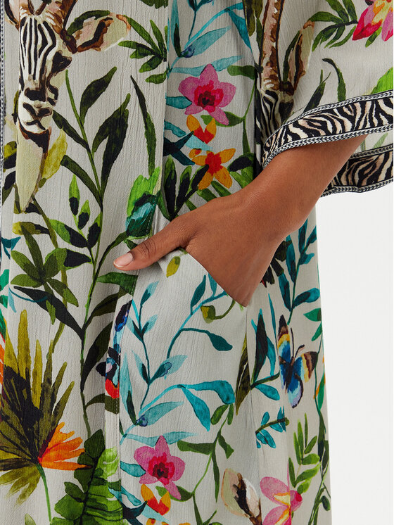 LOLA CASADEMUNT LOLA CASADEMUNT Ljetna haljina LS2516038 Šarena Relaxed Fit