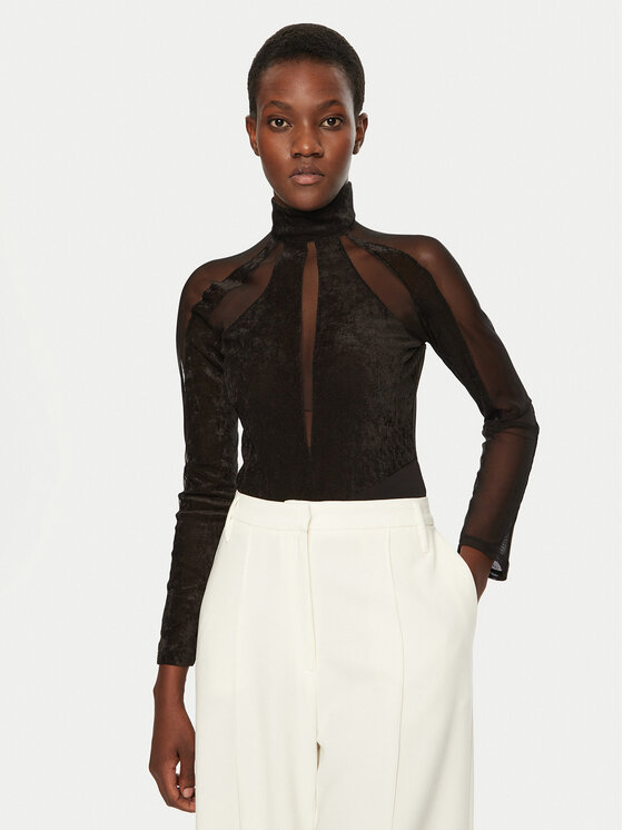 Damskie Body Haveone, Rozmiar XS, Czarne, BMA-M024