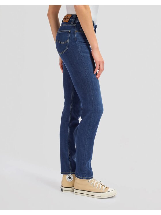Lee Lee Jeans 112363792 Blu Straight Leg